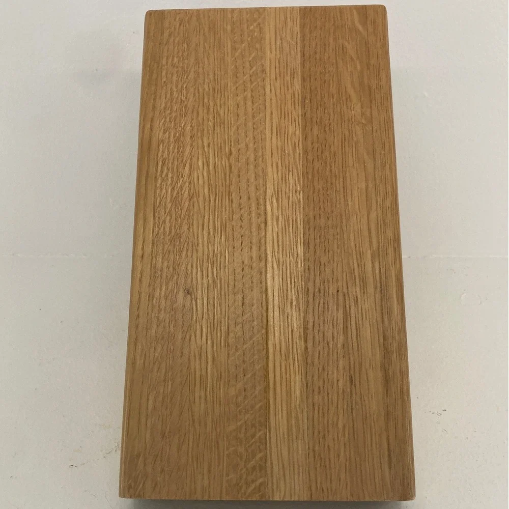 VTG CUTCO Honey Oak Solid Wood 10 Slot Homemaker Knife Block USA Made Cookware